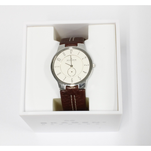 441 - Gents Skagen wristwatch with original box