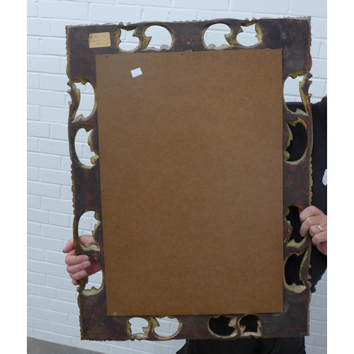 459 - Italian giltwood framed wall mirror, 58 x 77cm.