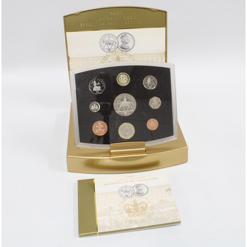 421 - 2202 UK Executive Proof Coin Collection, QEII Golden Jubilee