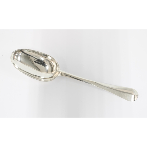 45 - A rare George II Scottish provincial silver tablespoon, Hanoverian pattern, George Cooper, Aberdeen,... 