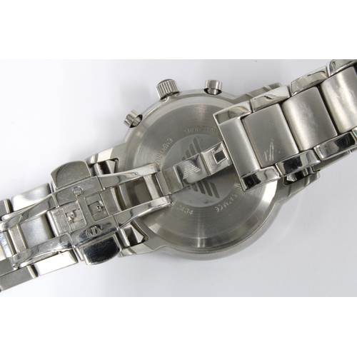 2 - Gents Emporio Armani stainless steel wristwatch
