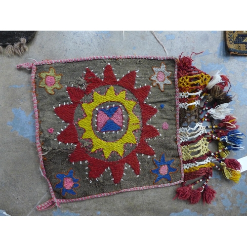 460 - Four Persian / Eastern prayer mats, 72 x 78cm. (4)