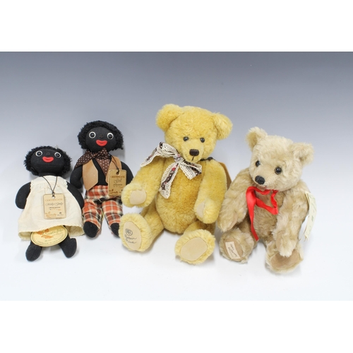 391 - Country Life 'Kate' teddy bear, 30cm, together with a Dean's Teddy, and Country Life 'Goll' and 'Mol... 