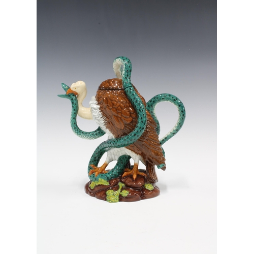 395 - Minton Archive Collection Vulture & Python teapot, limited edition 187/1000 with certificate, origin... 