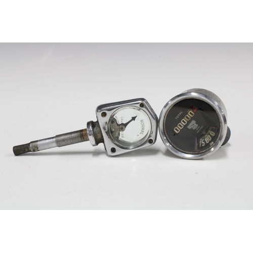 400 - Pre- WWII Austin radiator Speedometer and a Calormeter (2)