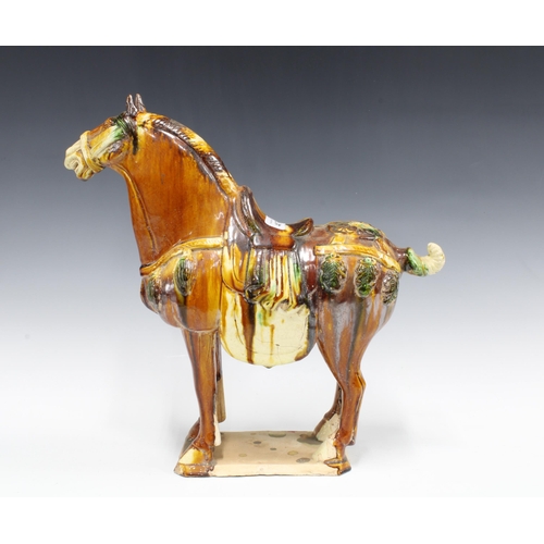 417 - Tang style horse, 38 x 40cm