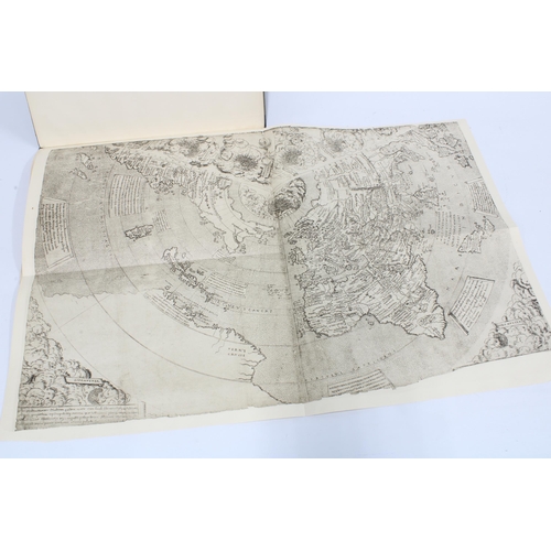 134 - 'A Map of The World Designed by Gio. Matteo Contarini, Engraved by Fran Roselli', together with 'Sir... 