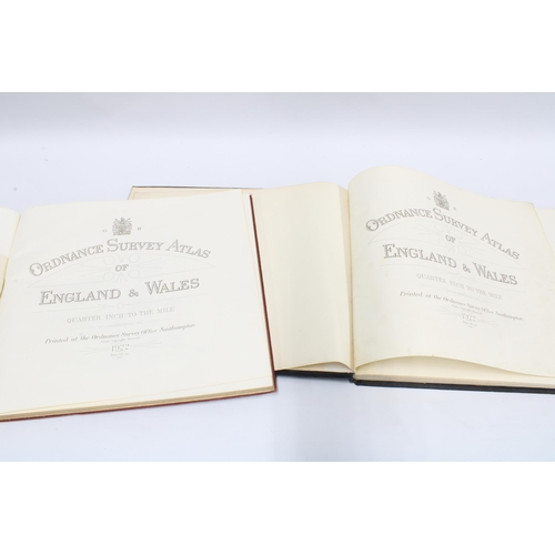 136 - Two copies of 'Ordnance Survey Atlas of England & Wales', printed at the Ordnance Survey Office Sout... 