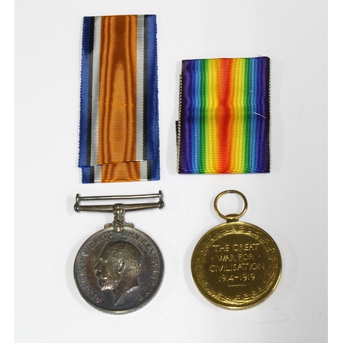 295 - WWII British War & Victory medals awarded to 760662 CPL. H. LIMBURG, 28  Lond. R, with box and ribbo... 