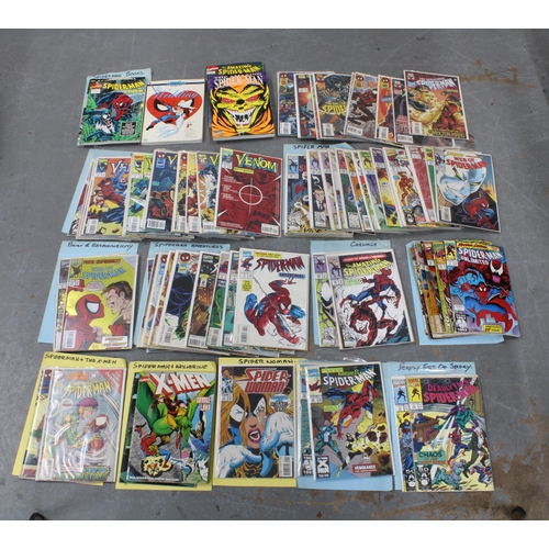 332 - Two boxes containing Marvel Spiderman comics