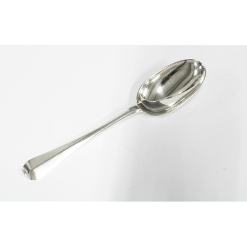 63 - 18th century Scottish provincial silver table spoon, Hanoverian pattern, George Cooper, Aberdeen cir... 