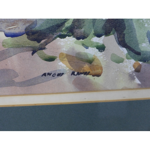 170 - Angus Bernard Rands (1922-1985) UNTITLED watercolour on paper, signed and framed under glass, 64 x 4... 