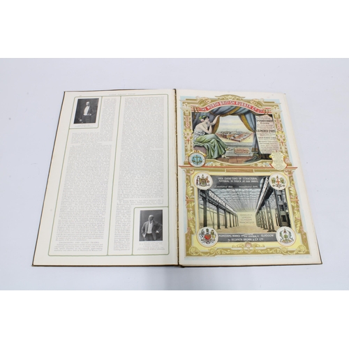 301 - 'Scotland's Industrial Souvenir' designed, printed and published by Bemrose & Sons. c. 1905, with ch... 