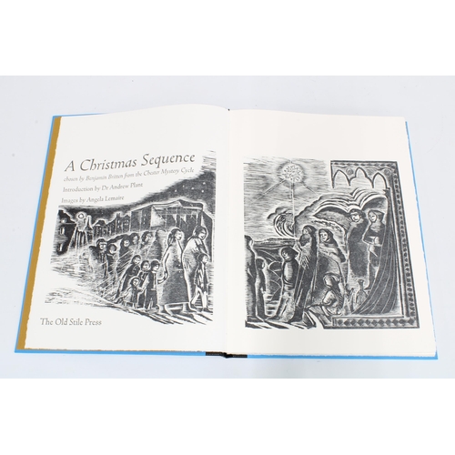 324 - Benjamin Britten, A Christmas Sequence, Old Stile Press with illustrations by Angela Le Maire, Ltd E... 