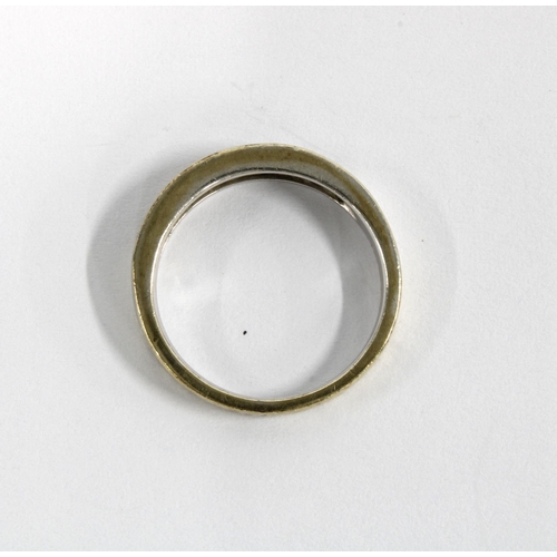 57 - 9ct white gold & diamond eternity ring
