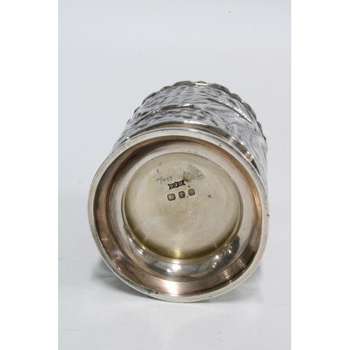 70 - Vintage silver table lighter, London 1967, 8cm high