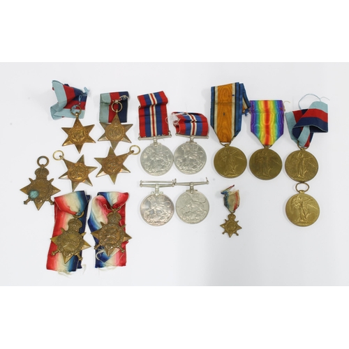 405 - Quantity of WWI  & WWII medals