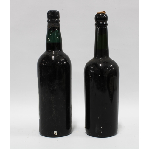 429 - A.J. da Silva Quinta Do Noval 1955 vintage port, bottled in 1957, together with a bottle of Fells Fi... 