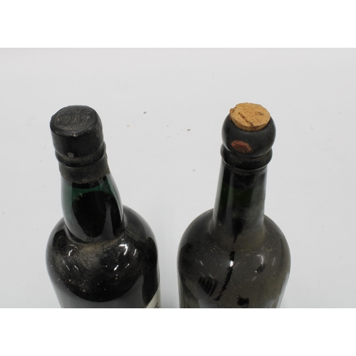 429 - A.J. da Silva Quinta Do Noval 1955 vintage port, bottled in 1957, together with a bottle of Fells Fi... 