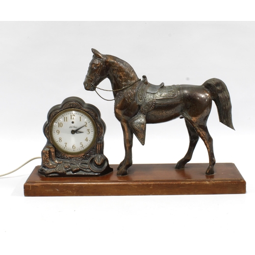 441 - Life Time mantle clock 44 x 29cm.