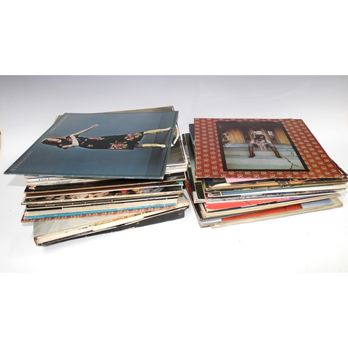 384 - Collection of vintage vinyl LPs to include Billie Holiday and Frank sinatra, etc (a lot)