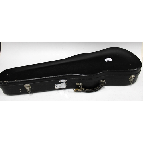 401 - Violin, bow and fitted case