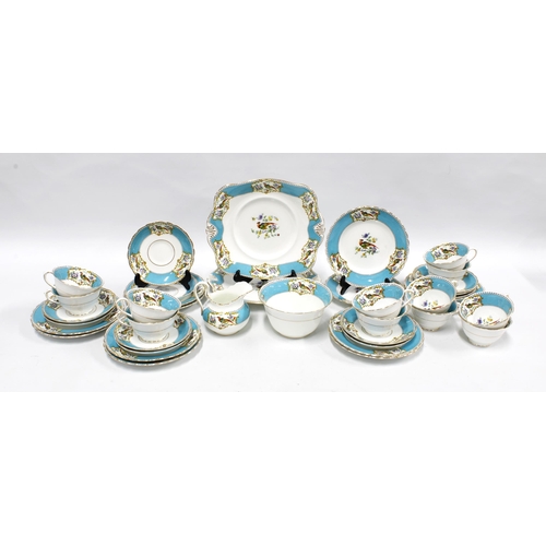 341 - Tuscan China teaset (approx 38)