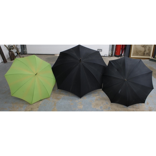 348 - Three vintage parasols (3)