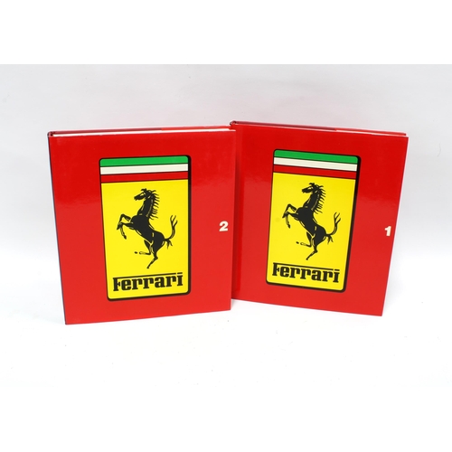 386 - Ferrari Catalogue Raisonne 1946 - 1983, 2nd Edition, in two hardback volumes in single card slip cas... 