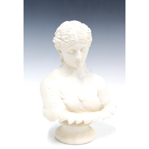 391 - Female bust, 'Antonia' 34cm