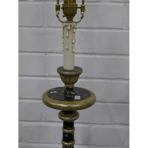 407 - Pair of large table lamps, 127cm to finial (2)