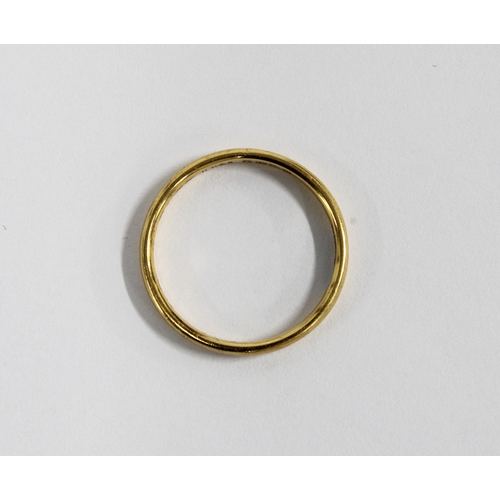 4 - 18ct gold wedding band