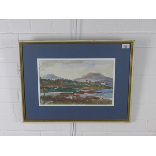 163 - JAMES MILLER, RSA, RSW (SCOTTISH 1893 - 1987) untitled watercolour of The Isle of Skye, signed and f... 