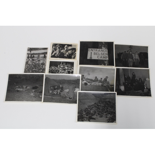 366 - WWII Interest: 'Uncle Geoff's War Memorabilia' which includes photographs from the Western Desert, p... 