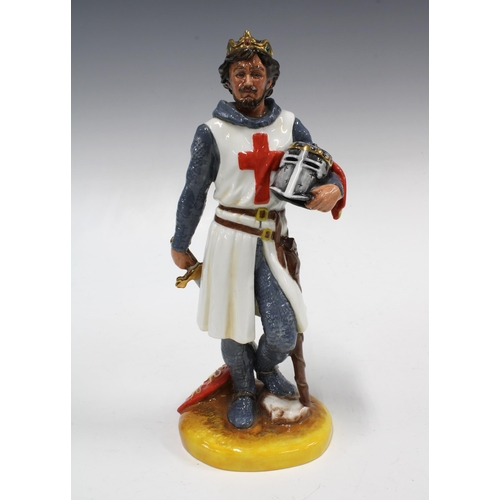 150 - Royal Doulton figure Richard The Lionheart, HN3675, 25cm