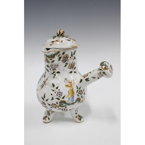 165 - Chinese famille verte bowl, a modern blue and white bowl, Japanese prunus pattern bowl and a faience... 