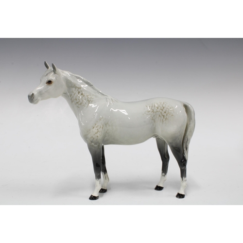 383 - Beswick dapple grey Mare, 18.5cm