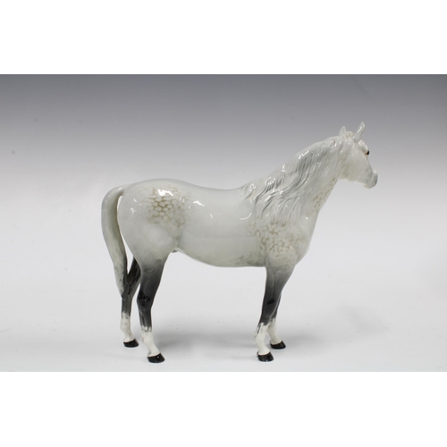 383 - Beswick dapple grey Mare, 18.5cm