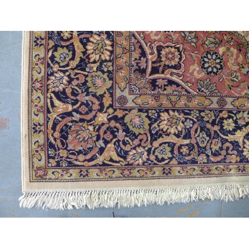 203 - Super Keshan wool rug, 430 x 296cm.