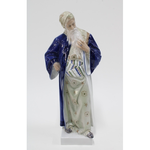 82 - Royal Copenhagen porcelain figure 'Nathan The Wise', model number 1413, designed by Adolf Jahn, 16 x... 