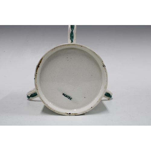 105 - Wemyss Ware thistles pattern tyg, impressed marks, 20 x 15cm.