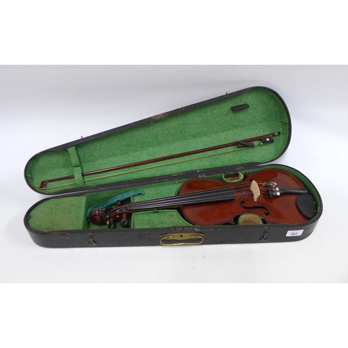 364 - Violin in hard case