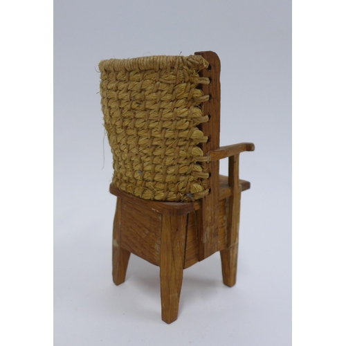 375 - Miniature Orkney Chair, 13.5cm high