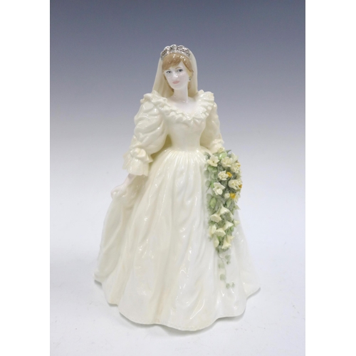 115 - Coalport figure of Diana Princess of Wales, No. 5577 of 12,500, 23cm