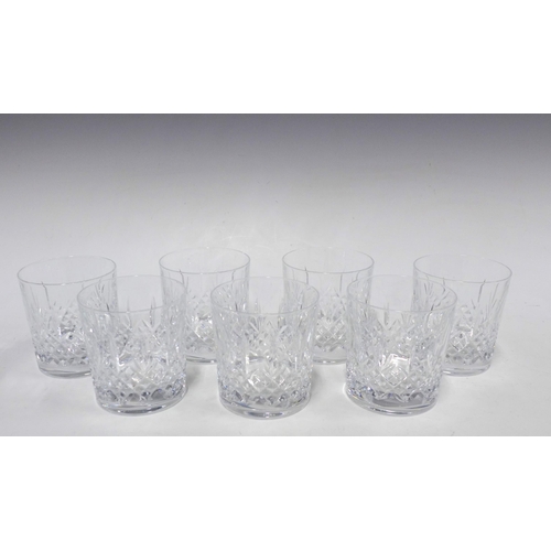 125 - Set of seven whisky tumblers, 9cm (7)