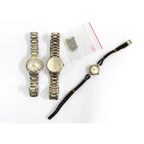 14 - Ladies wristwatches to include Bulova Solar Titanium, Accutron and a vintage Tissot (3)