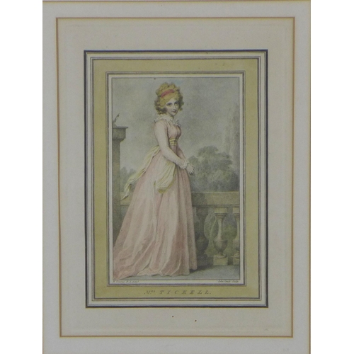 185 - MRS TICKELL, framed print, 56 x 70cm