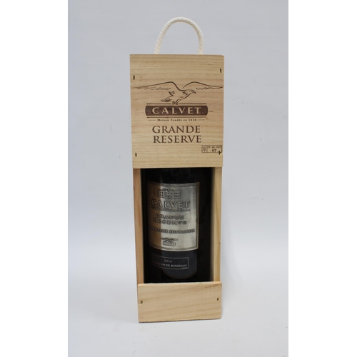 402 - Magnum Calvet Grande Reserve, 2016, in wooden presentation box