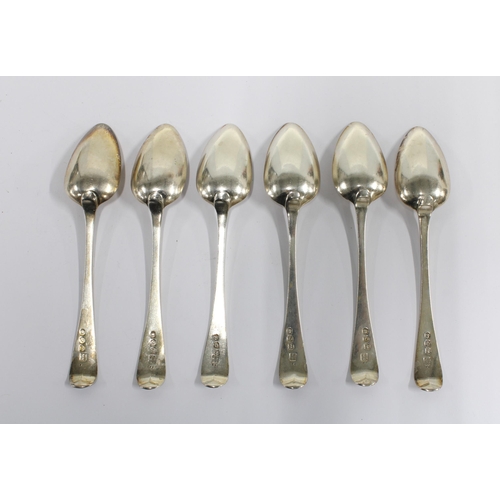 85 - Set of six Georgian silver teaspoons, by Sarah & John William Blake, circa 1810 (6)