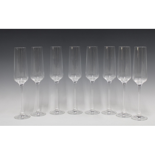 514 - Set of eight John Lewis boxed champagne flutes (8)